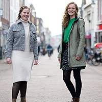 Lisanne en Jenneke zijn belijdend lid van de Ger. Gem.: ‘Overal zijn Gods kinderen’